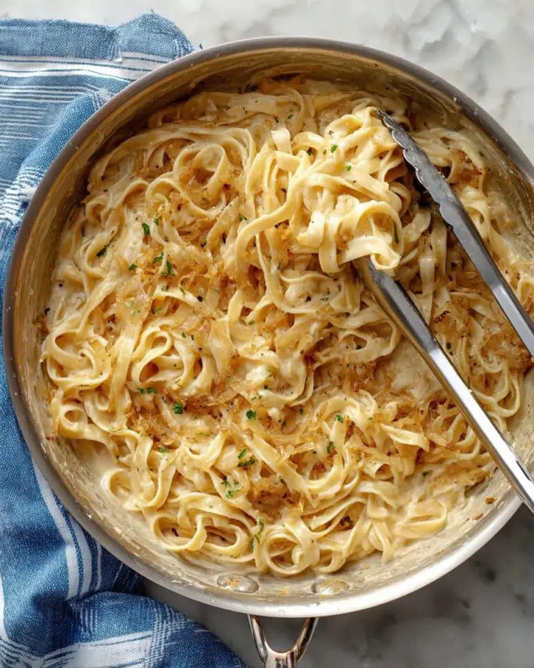 Caramelized Onion Pasta Recipe