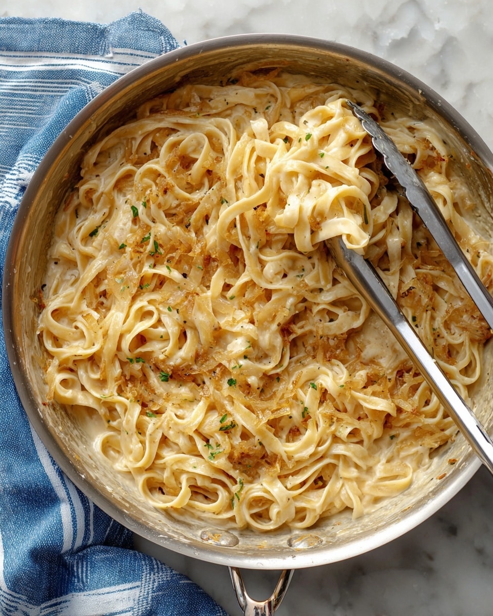 Caramelized Onion Pasta Recipe