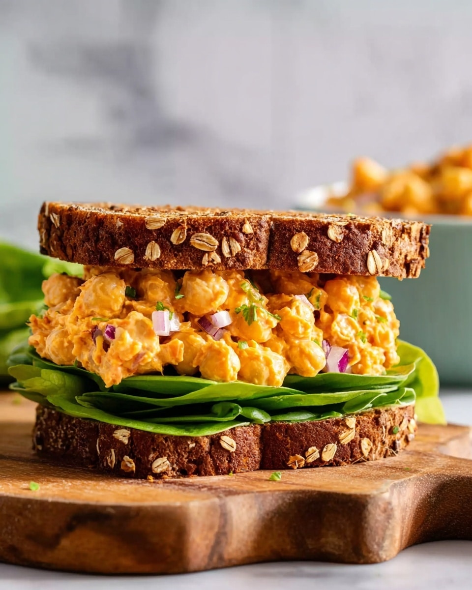 Buffalo Chickpea Salad Recipe