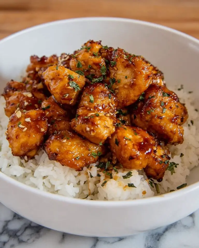 20 Minute Honey Garlic Chicken Bites Recipe