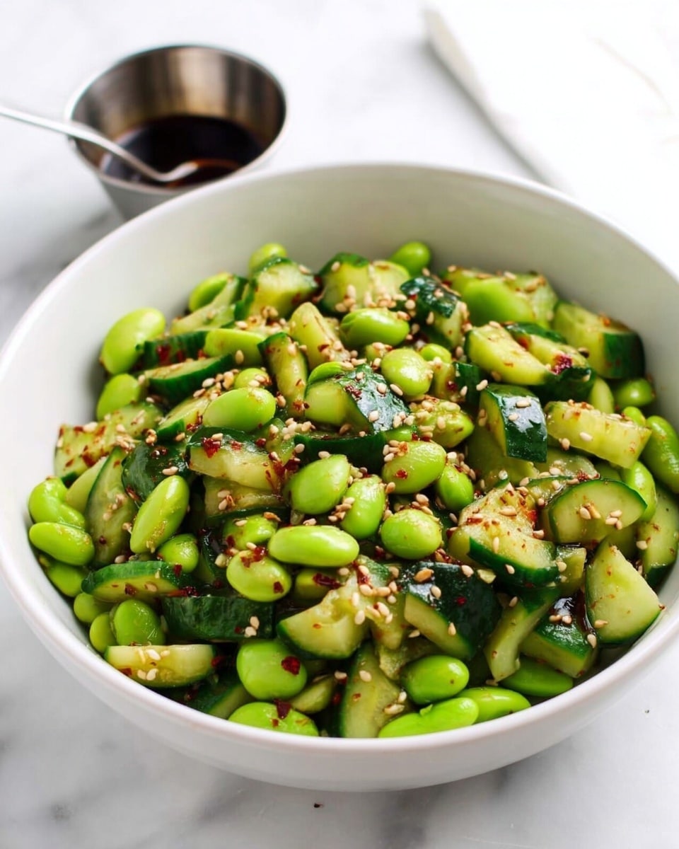 Easy Japanese Edamame Salad Recipe
