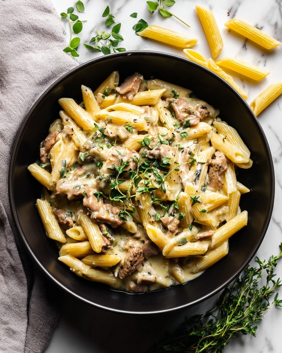Creamy Steak Pasta Recipe