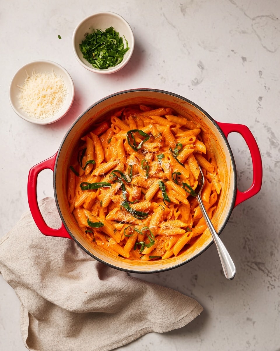 Roasted Red Pepper Pasta Recipe