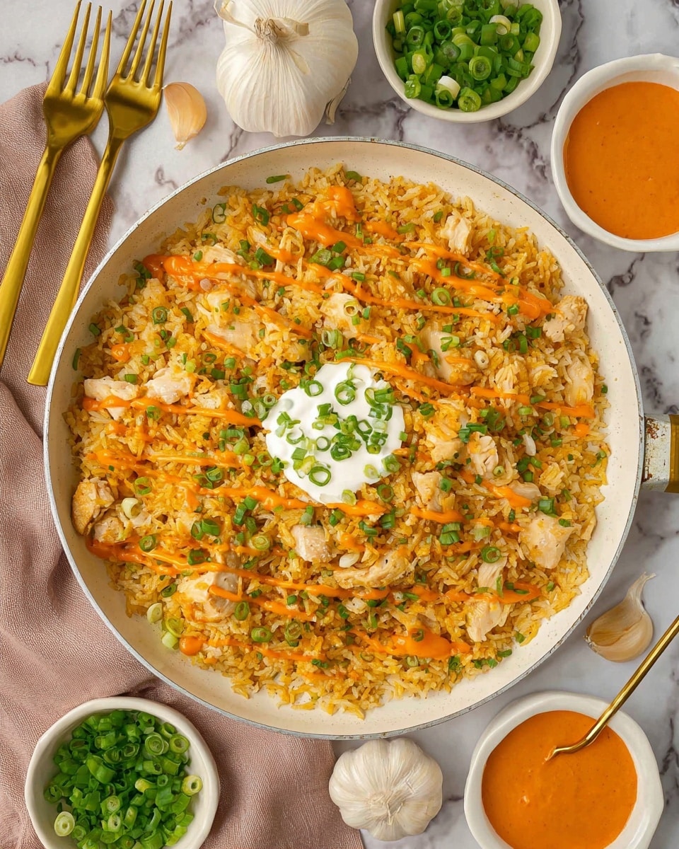 Buffalo Chicken and Rice Recipe