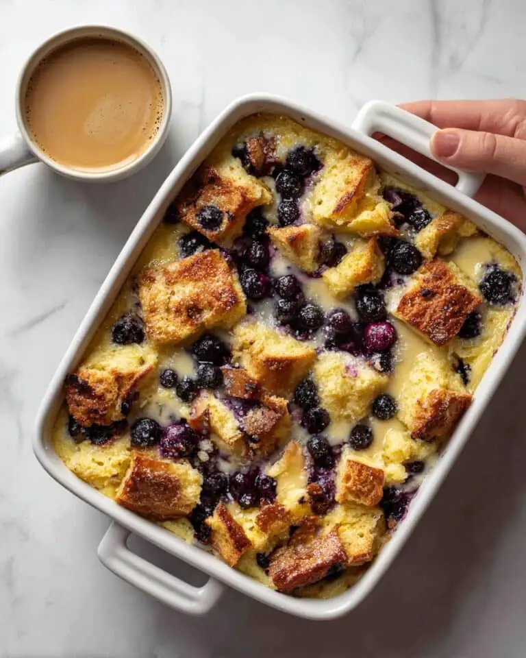 Unbelievable Blueberry French Toast Casserole Recipe