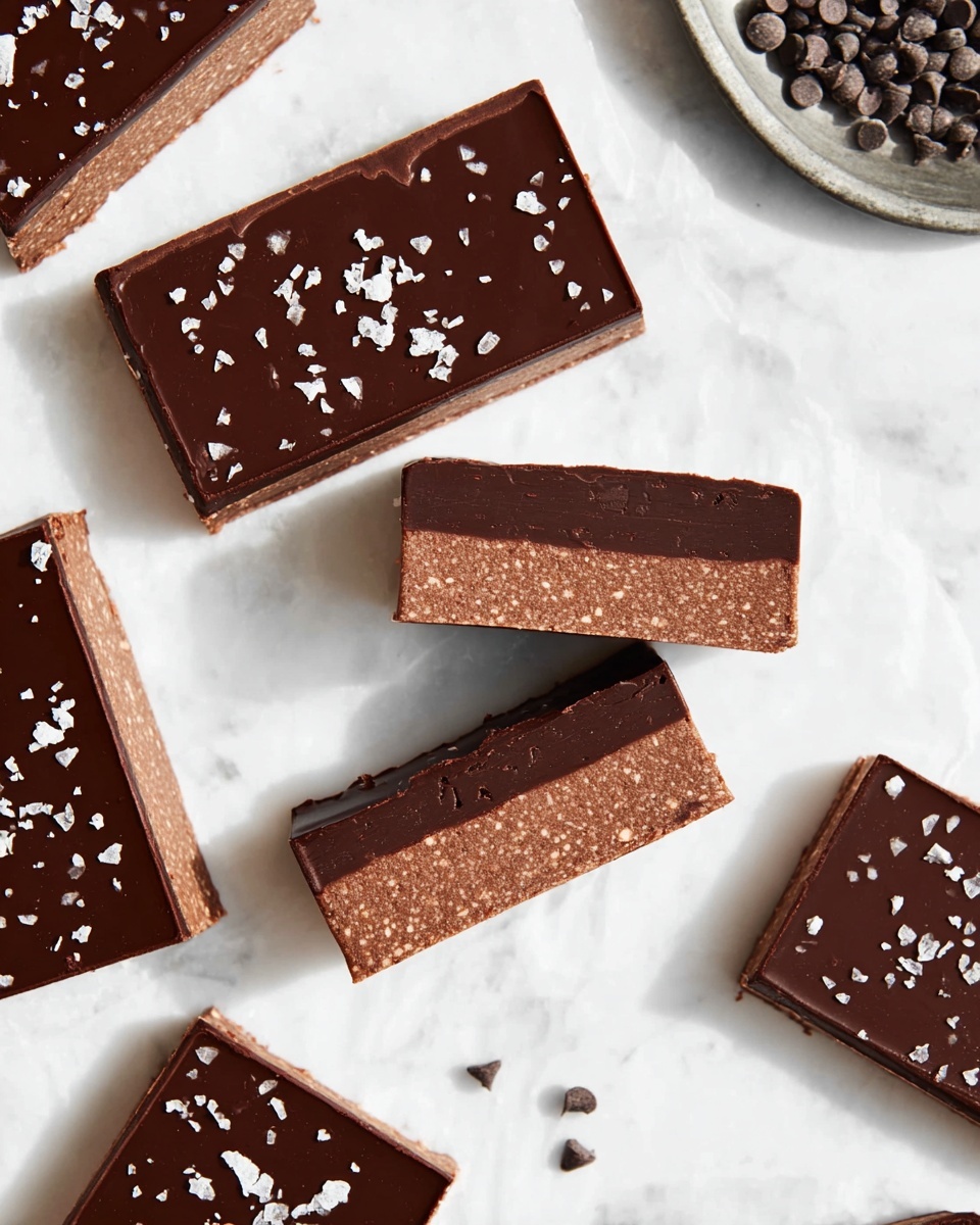 No Bake Chocolate Protein Bars Recipe