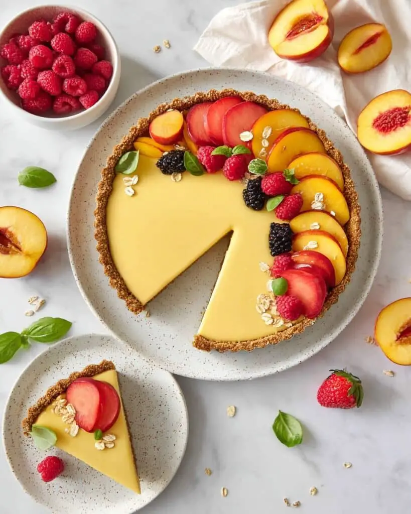 Summer Peach Tart Recipe