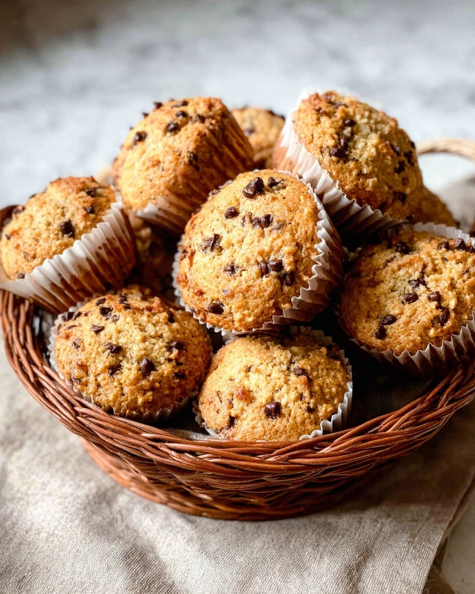 Banana Chocolate Chip Oatmeal Muffins Recipe