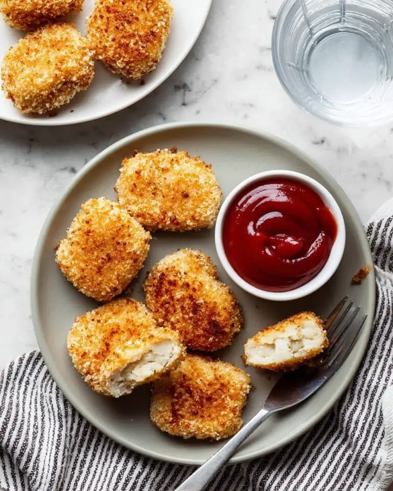 Baked Cauliflower Chicken Nuggets Recipe