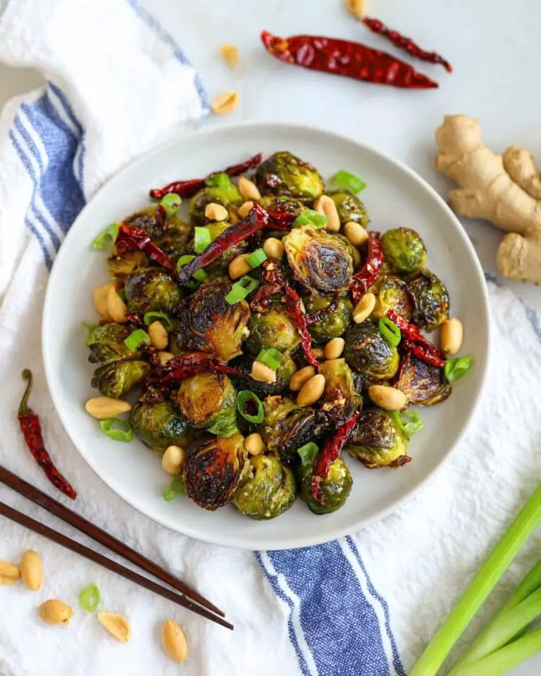 Kung Pao Brussels Sprouts Recipe