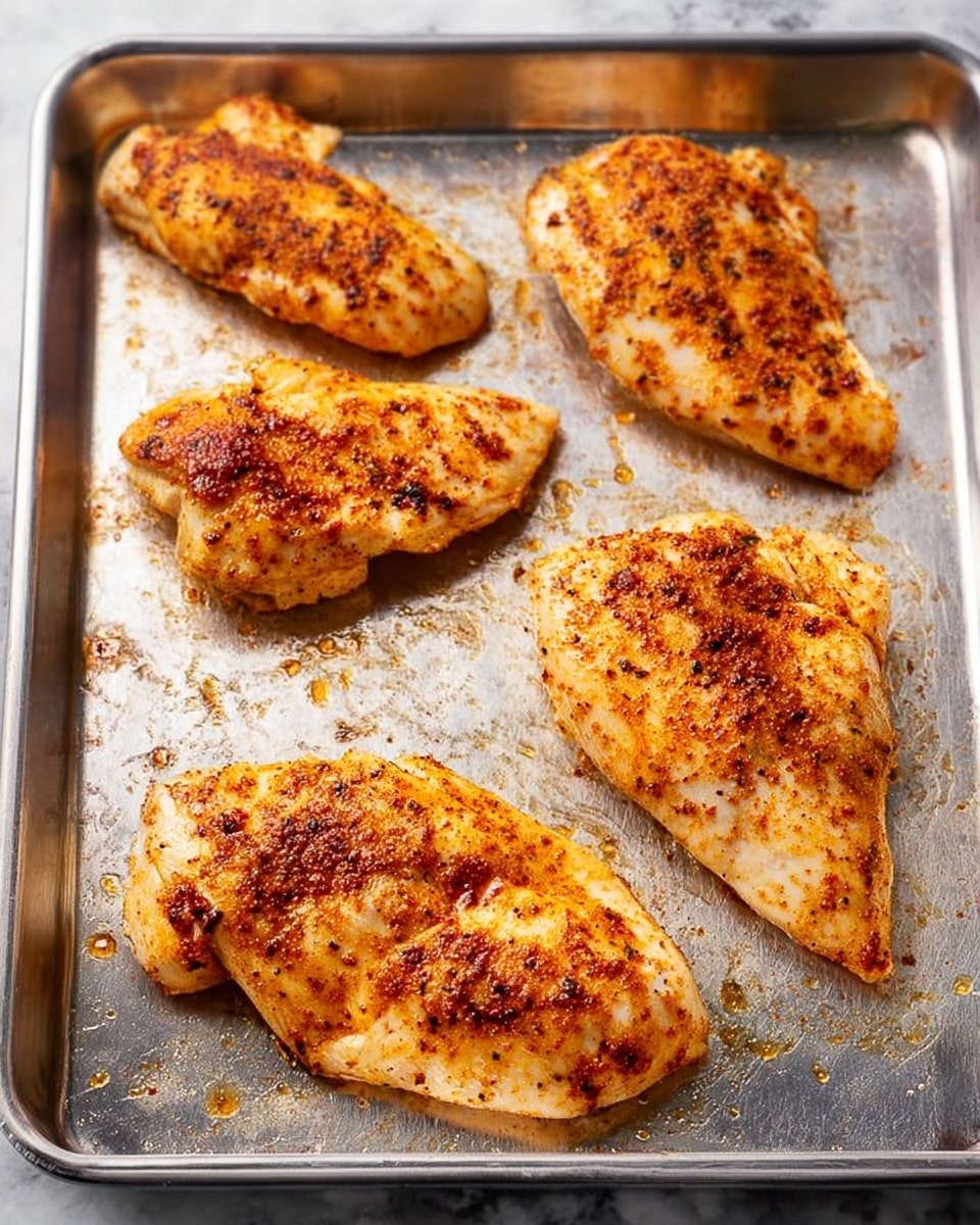 Baked Chicken Breasts with Homemade Brine and Seasonings Recipe