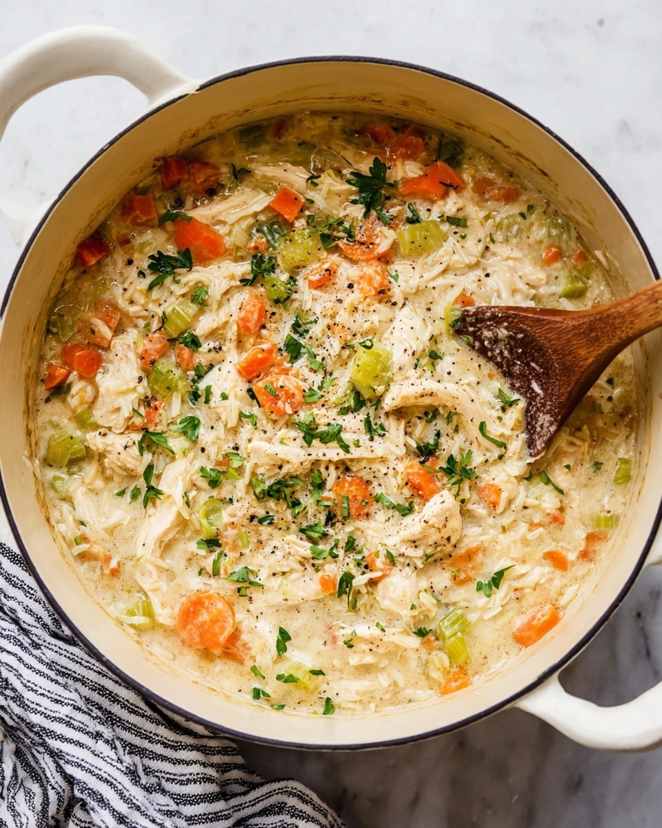 Creamy Chicken Orzo Recipe