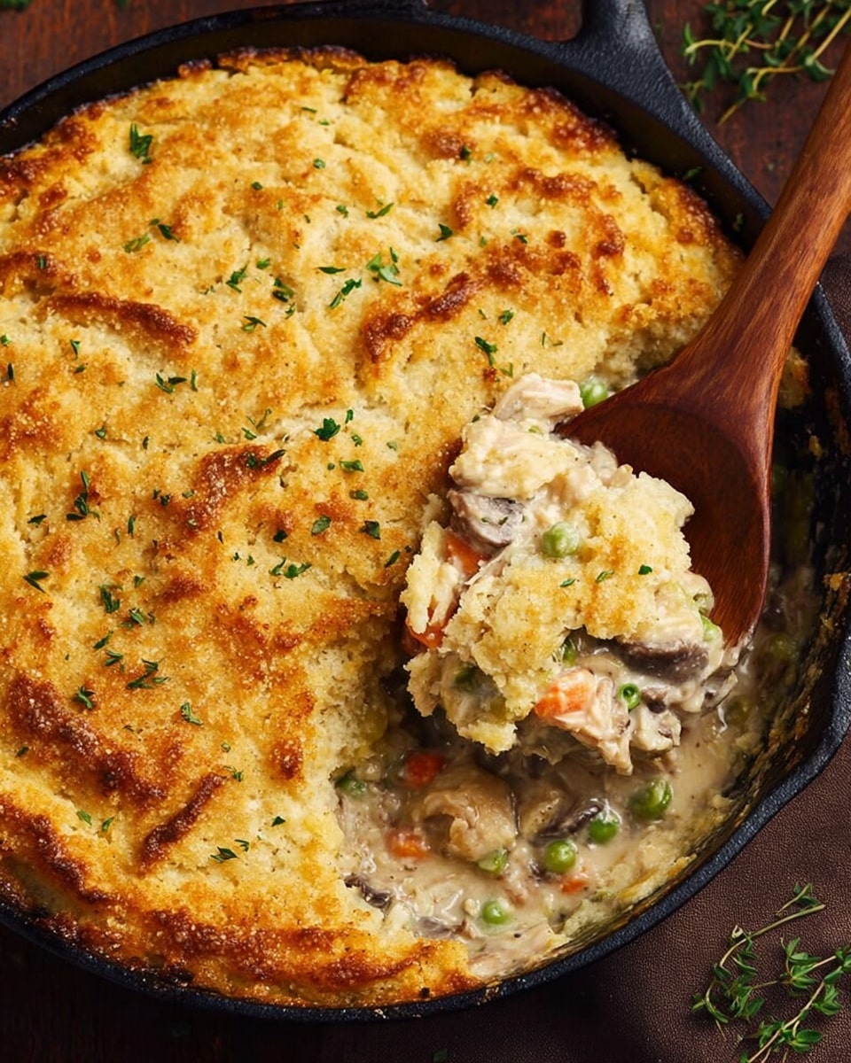 Chicken and Vegetable Cobbler Recipe