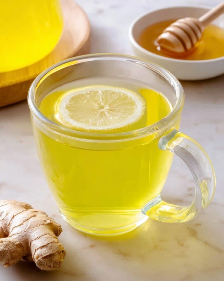 Ginger Turmeric Lemon Tea Recipe