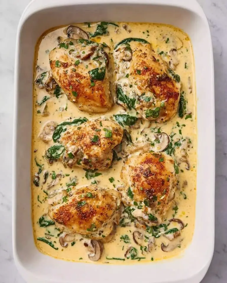 Baked Tuscan Chicken Breast Recipe