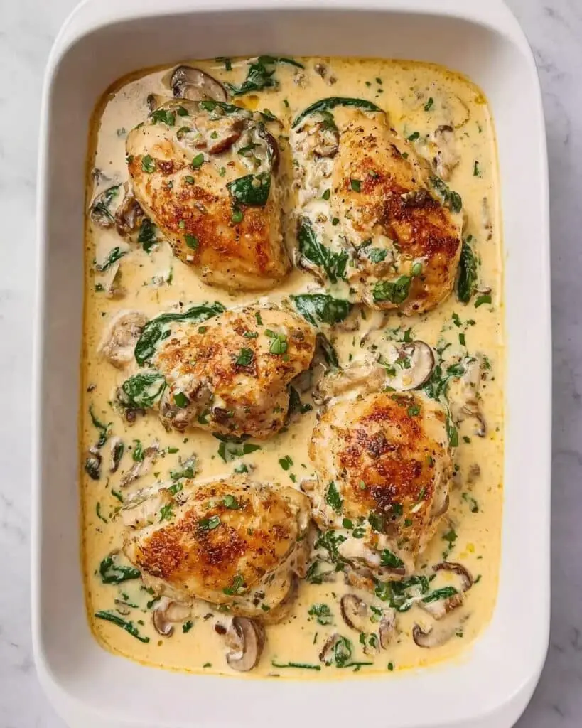 Baked Tuscan Chicken Breast Recipe