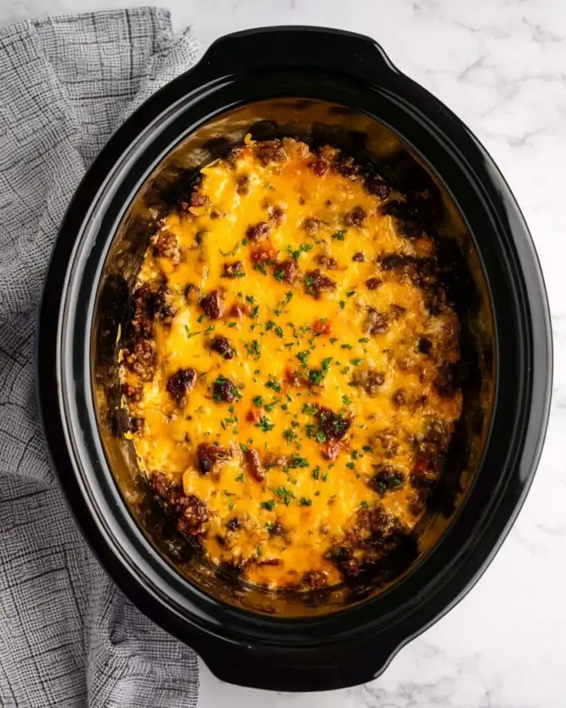 Crockpot Cowboy Casserole Recipe