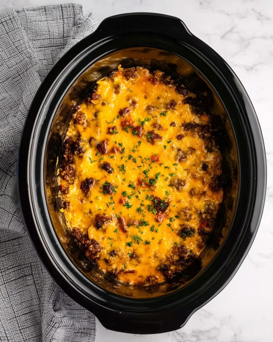 Crockpot Cowboy Casserole Recipe