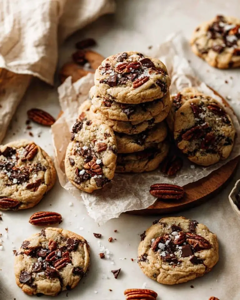 Butter Pecan Chocolate Chip Cookies Recipe