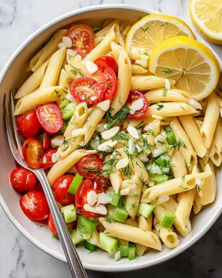 Lemon Summer Pasta Salad Recipe