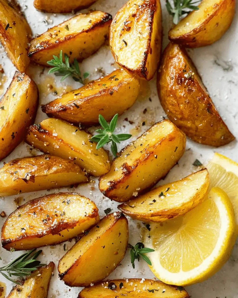 Greek Lemon Potatoes Recipe