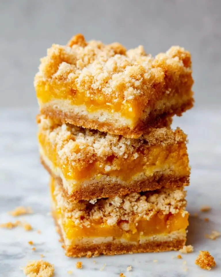 Mango Oatmeal Crumble Bars Recipe