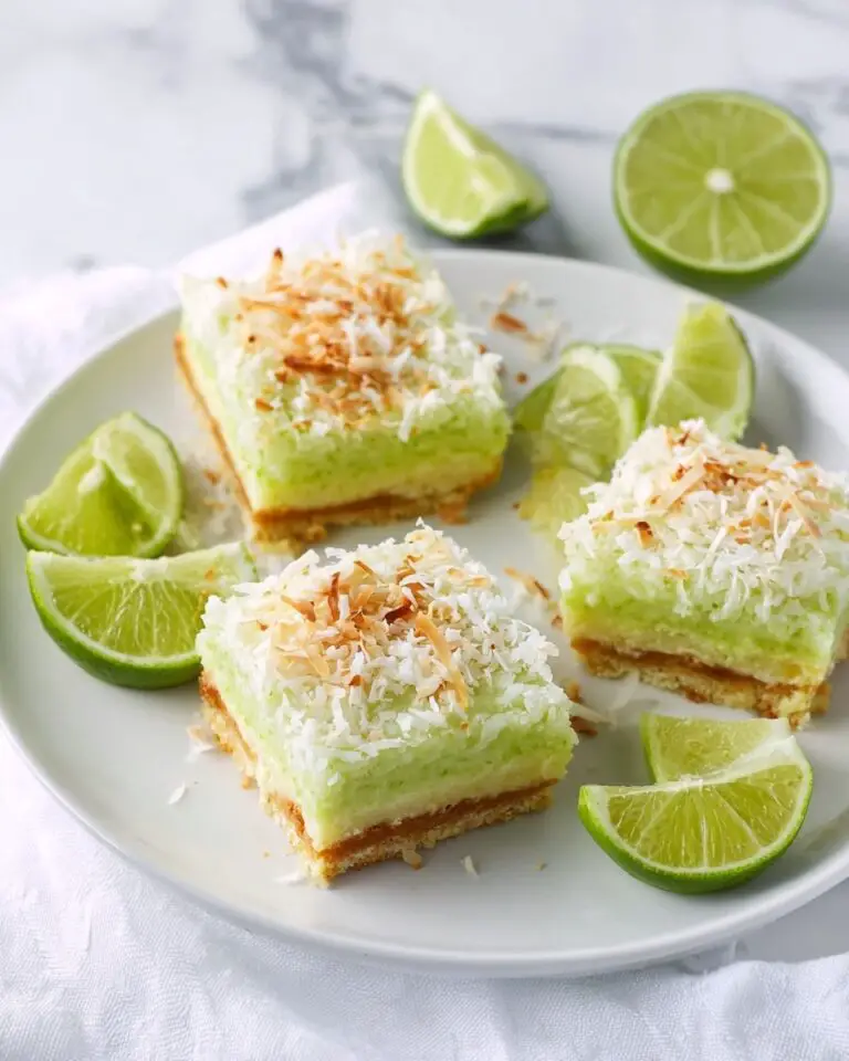Coconut Lime Bars Recipe