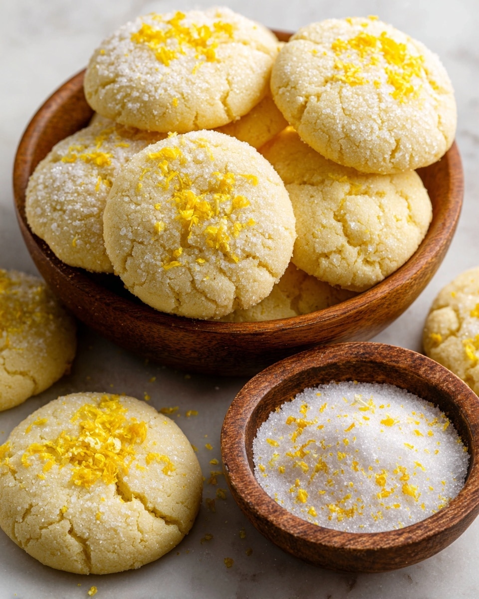 Soft & Chewy Lemon Cookies Recipe