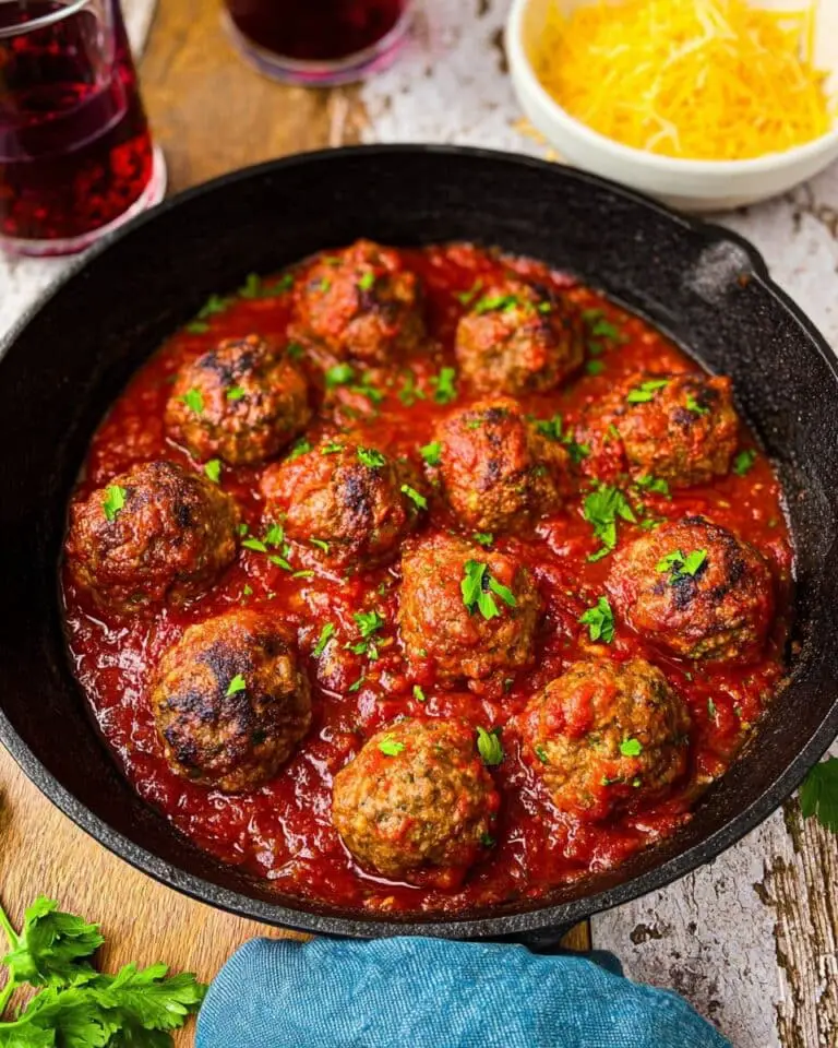 Baked Meatballs Recipe