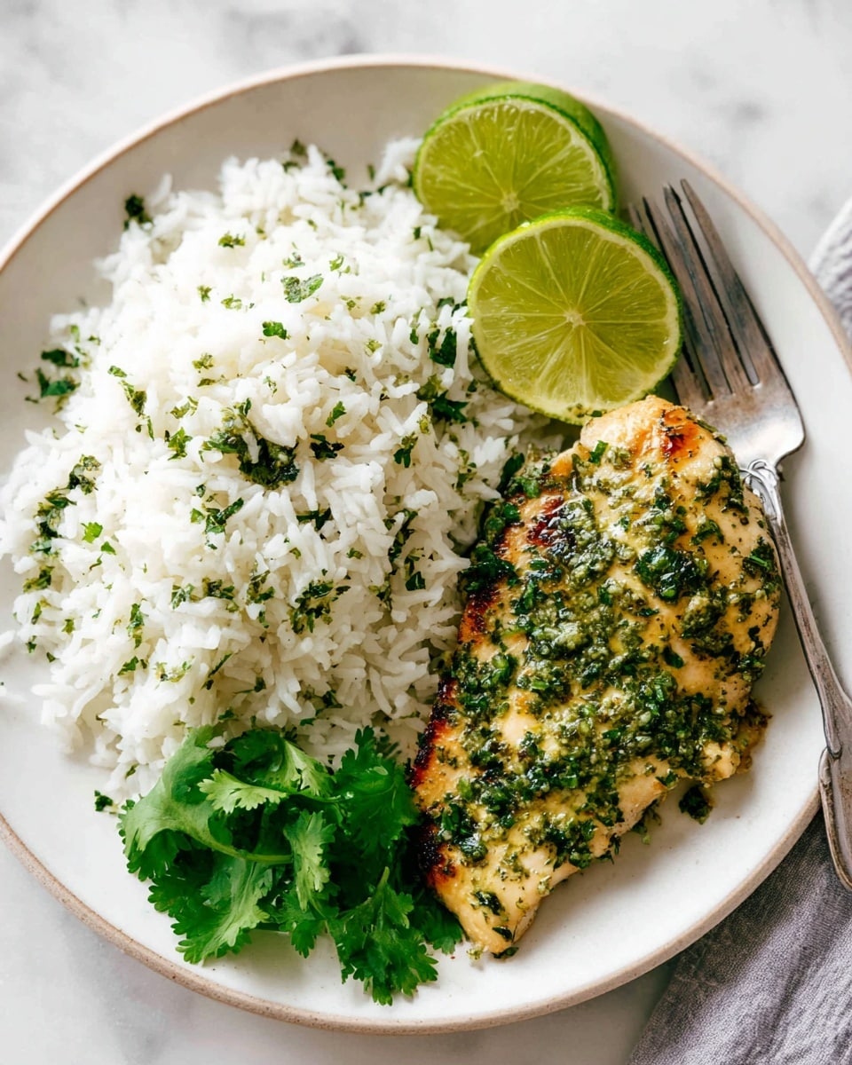 Coconut Lime Grilled Chicken and Rice Recipe