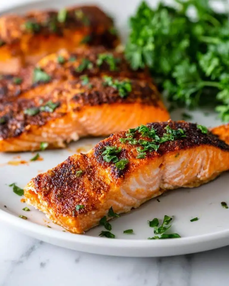 Broiled Salmon with Herb Seasoning Recipe