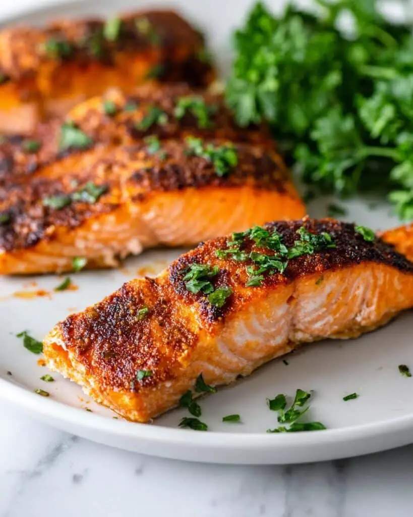 Broiled Salmon with Herb Seasoning Recipe