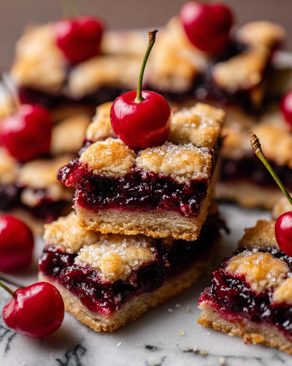 Cherry Pie Bars with Scratch-Made Pie Crust Recipe