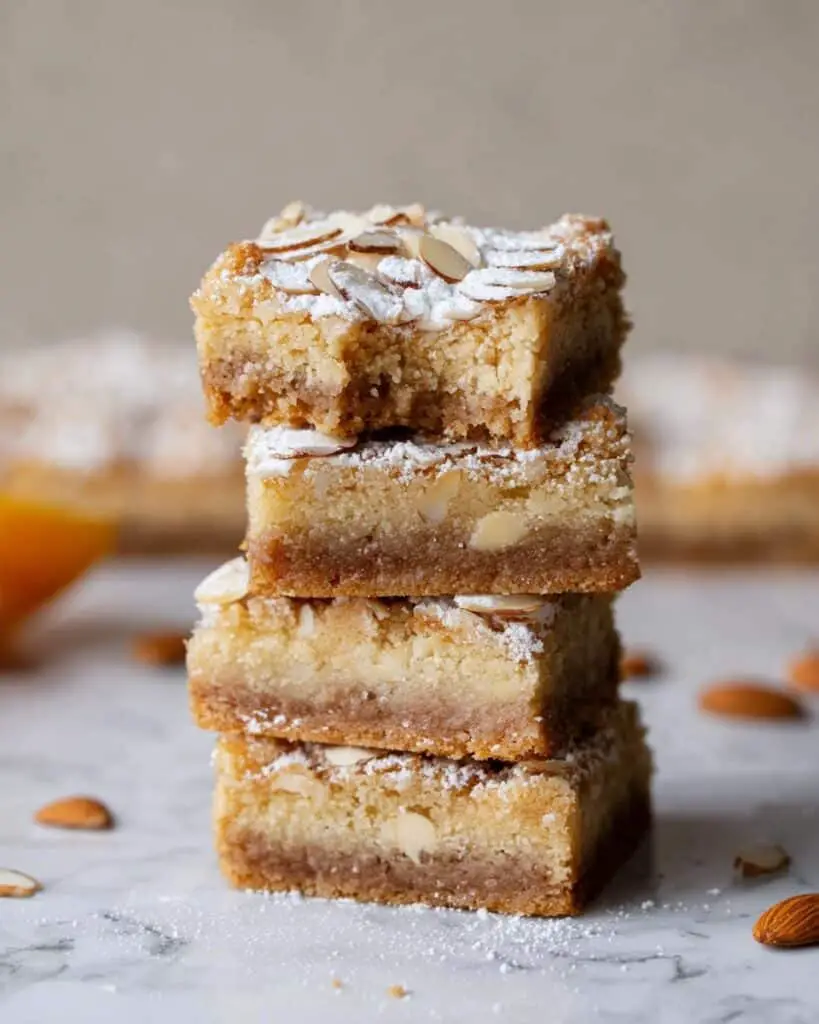 Almond Croissant Blondies Recipe