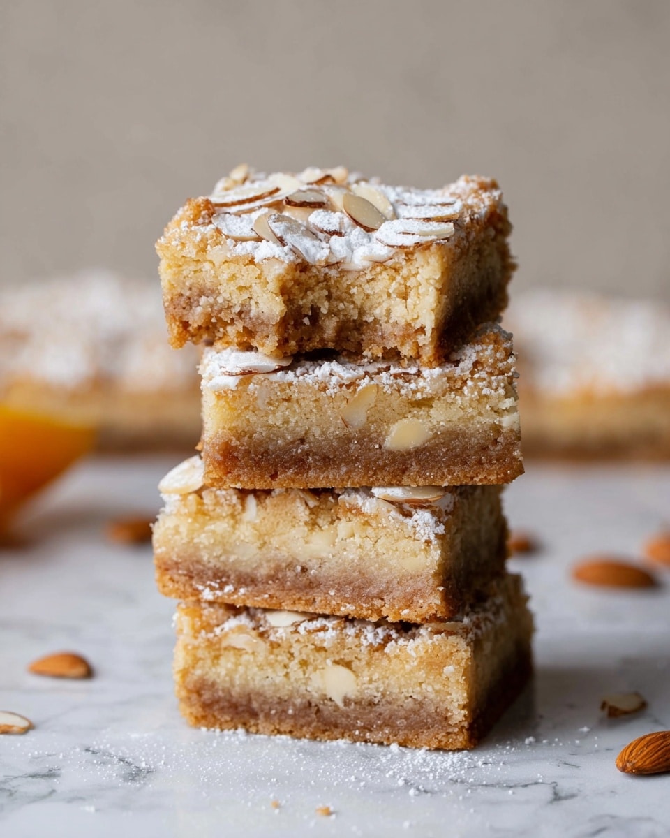 Almond Croissant Blondies Recipe