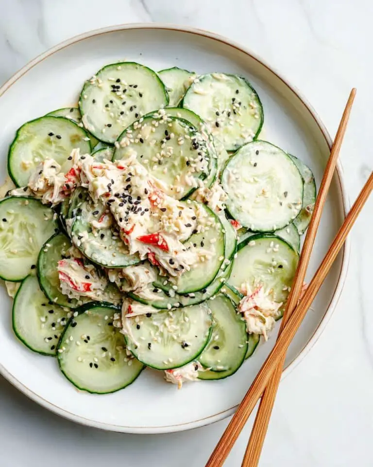 California Roll Cucumber Salad Recipe