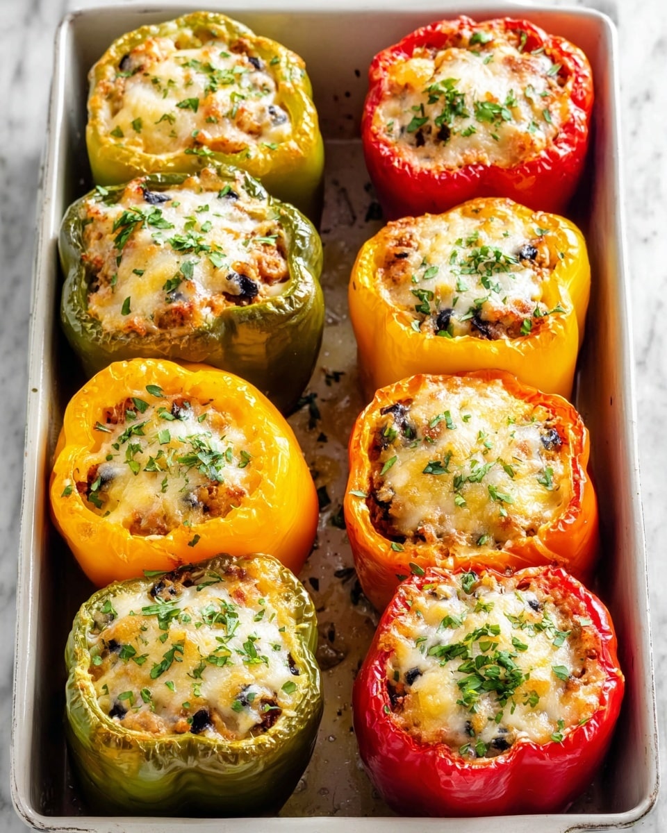 Southwestern Style Stuffed Peppers Recipe