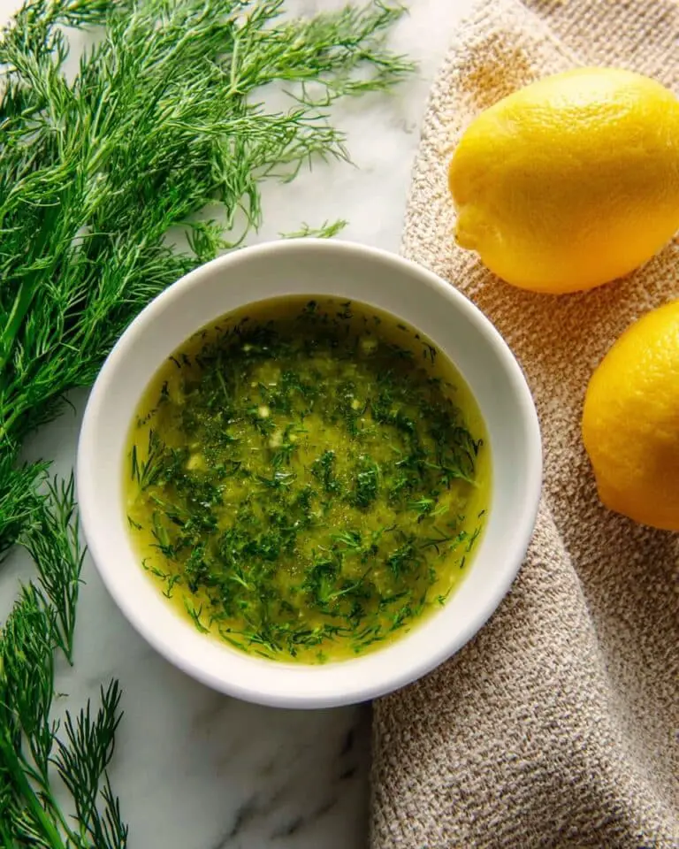Lemon Dill Vinaigrette Recipe