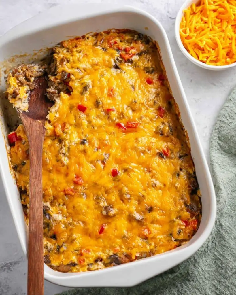Cheeseburger Spaghetti Squash Casserole Recipe