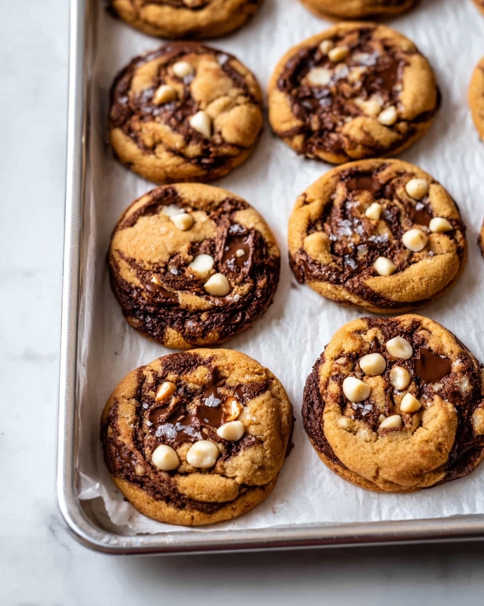 Hazelnut Chunk Cookies with Candied Hazelnuts and Dark Chocolate Recipe