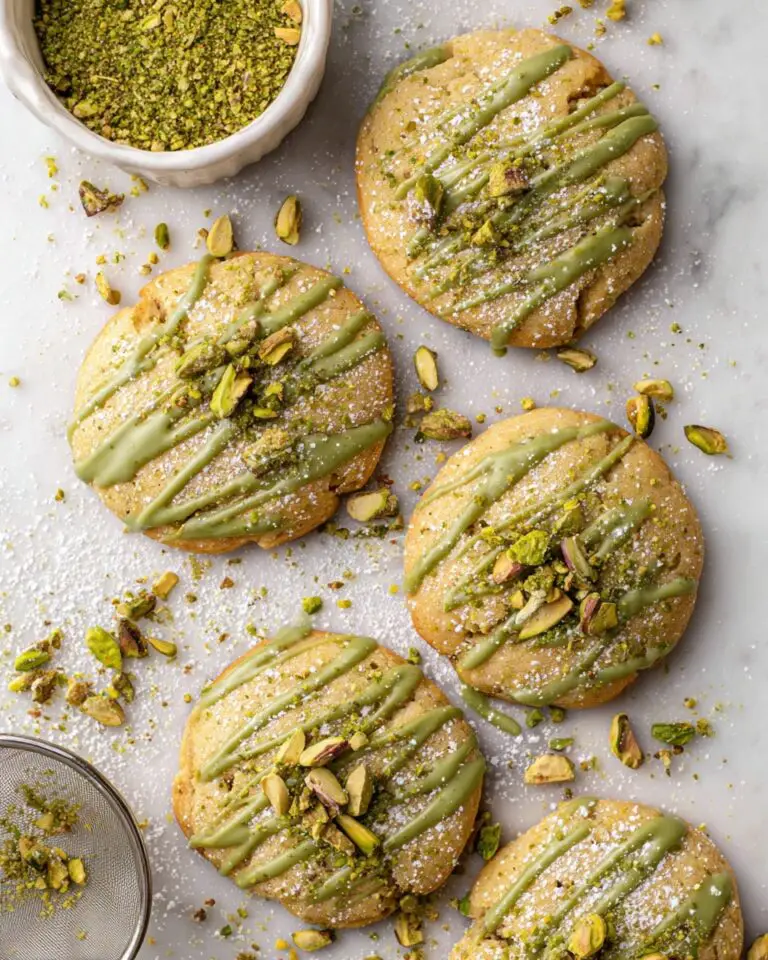 Pistachio Croissant Cookies Recipe
