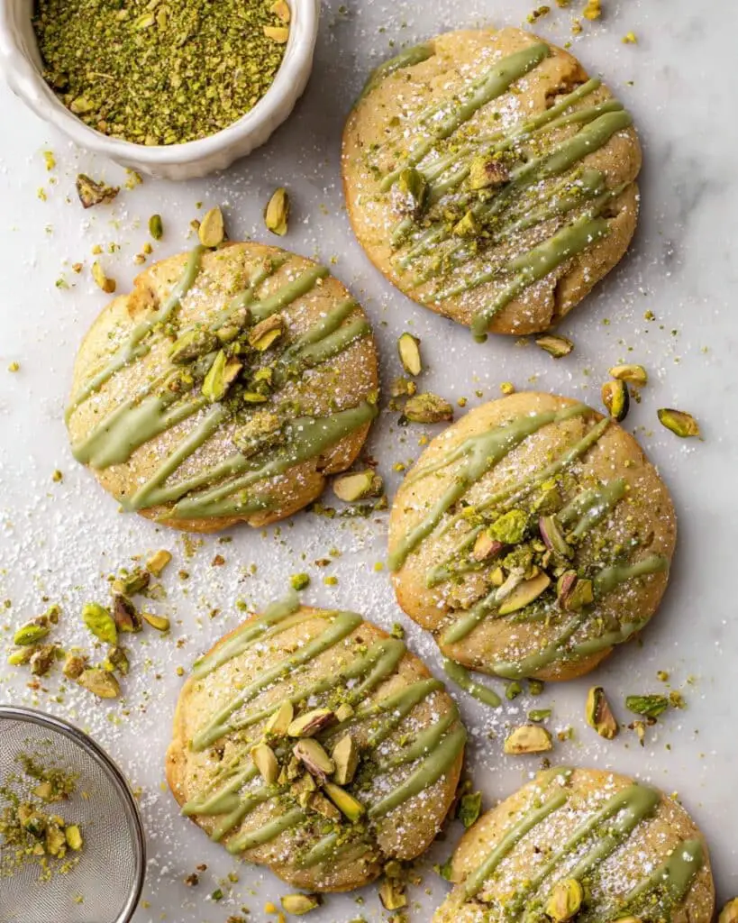 Pistachio Croissant Cookies Recipe