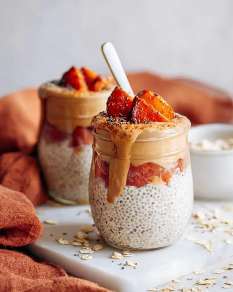 Apple Pie Overnight Oats Recipe