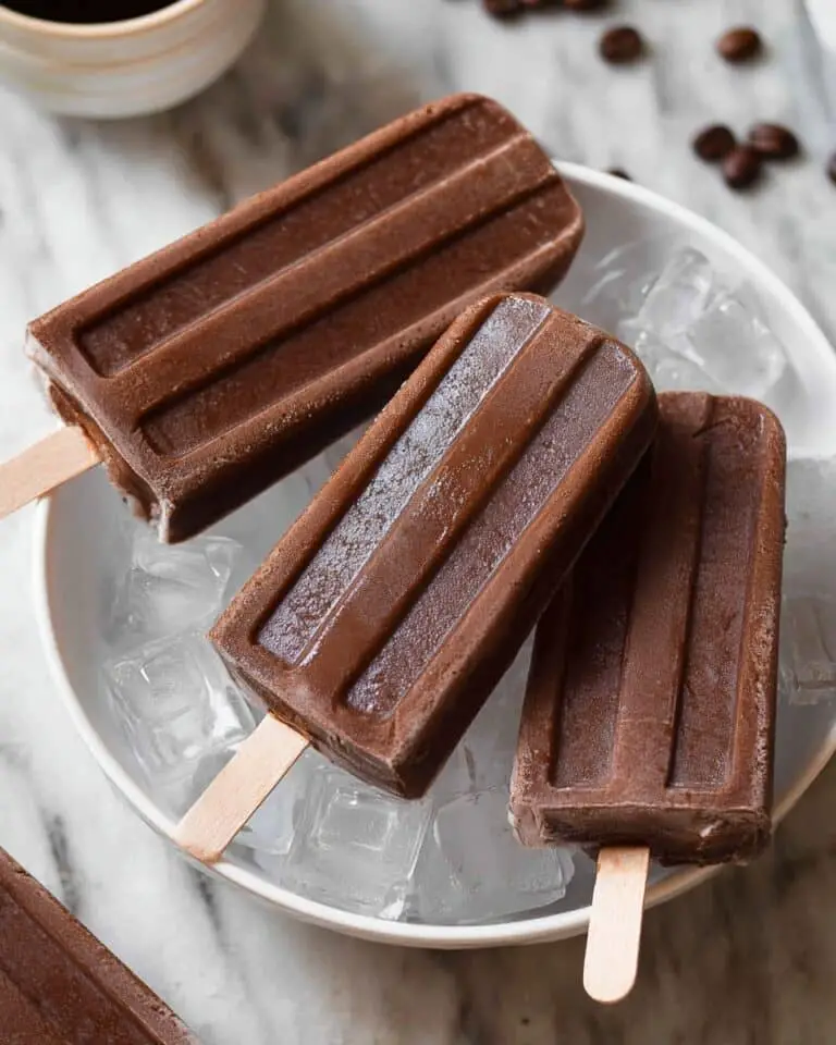 Homemade Chocolate Fudgesicles Recipe