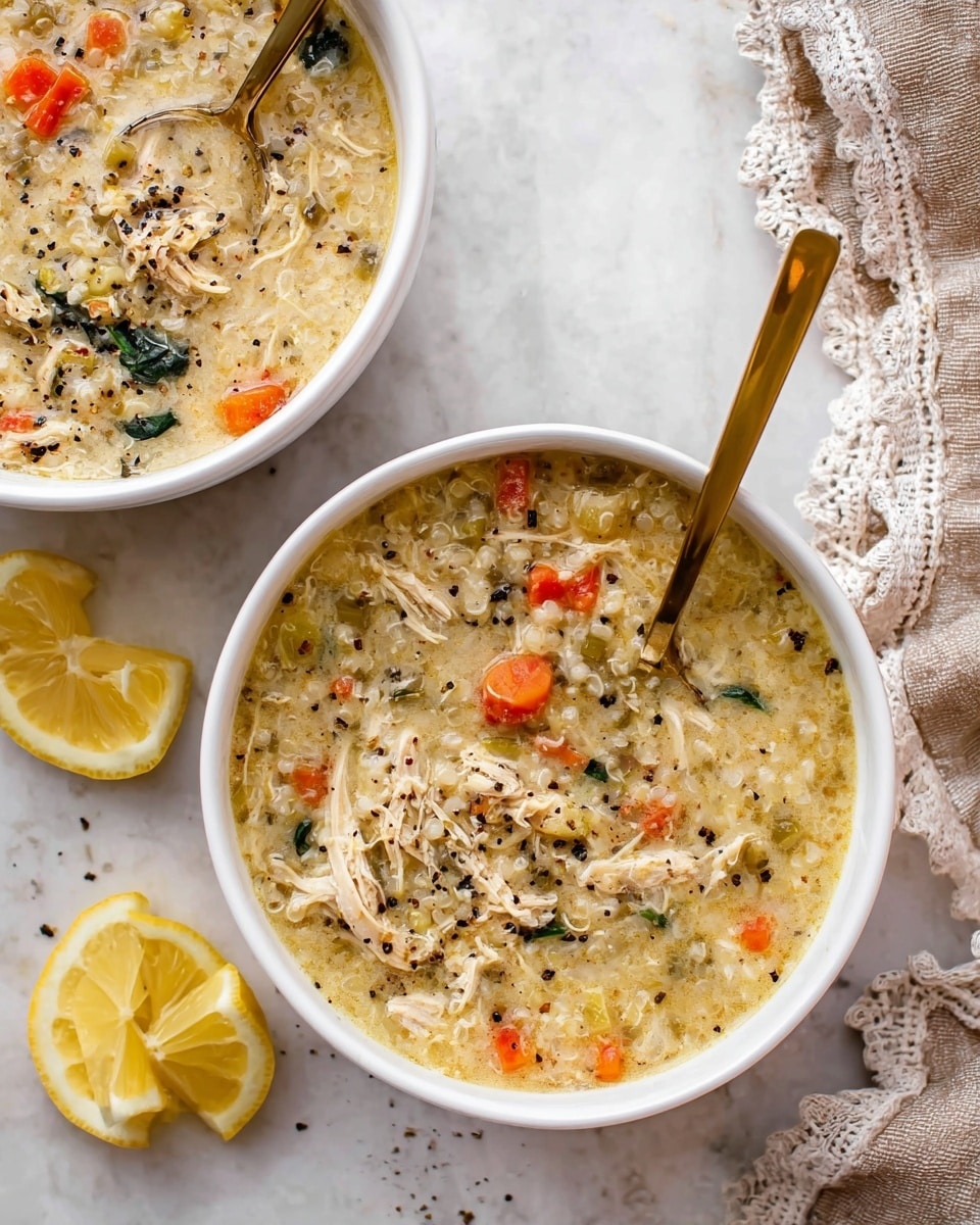 Creamy Couscous Chicken Soup Recipe