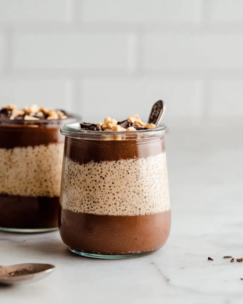 Chocolate Peanut Butter Chia Pudding Recipe