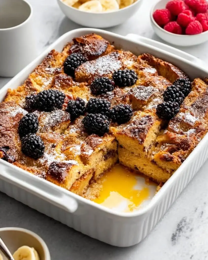 Upside-Down Bananas Foster French Toast Bake Recipe