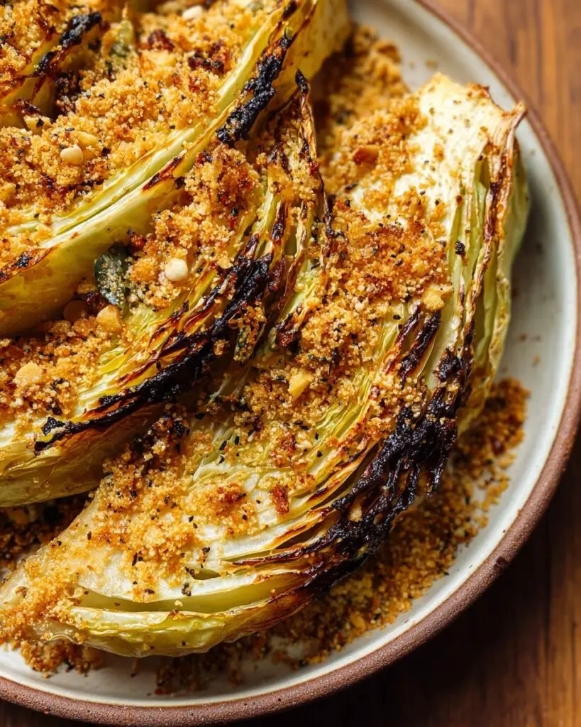 Miso Butter Roasted Cabbage Wedges Recipe