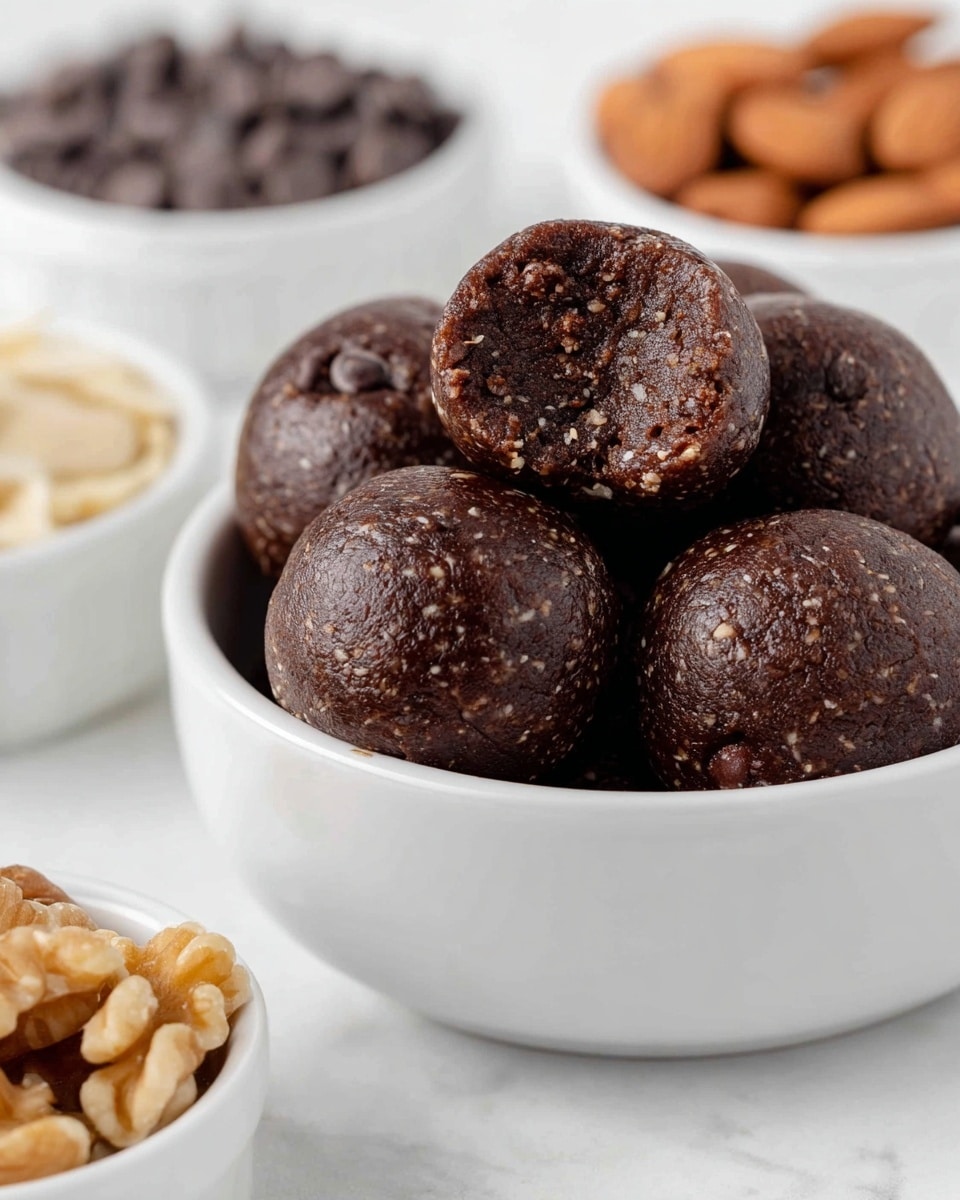 No Bake Brownie Bites Recipe
