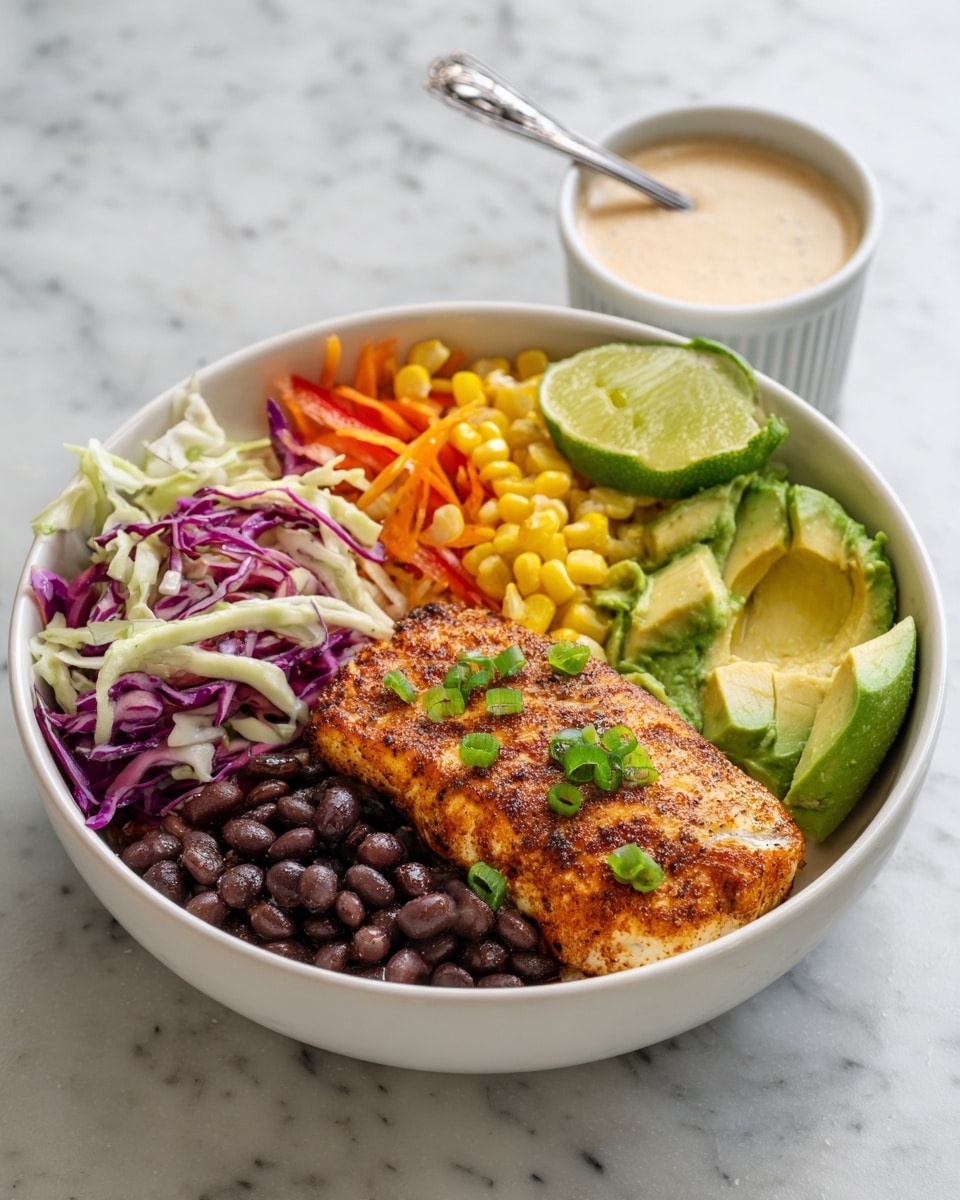 Cod Fish Taco Bowls Recipe